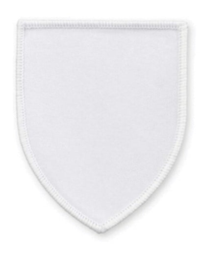 Ready Range RR05 shield Badge with overlocked edge Great for print or embroidery (25 PACK)