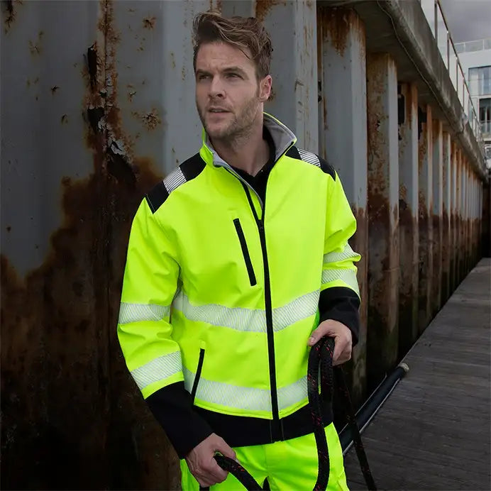 COOZO-Result Printable Ripstop Safety Softshell (R476X)