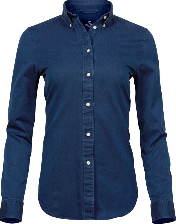 Ladies' Casual Twill Shirt - COOZO