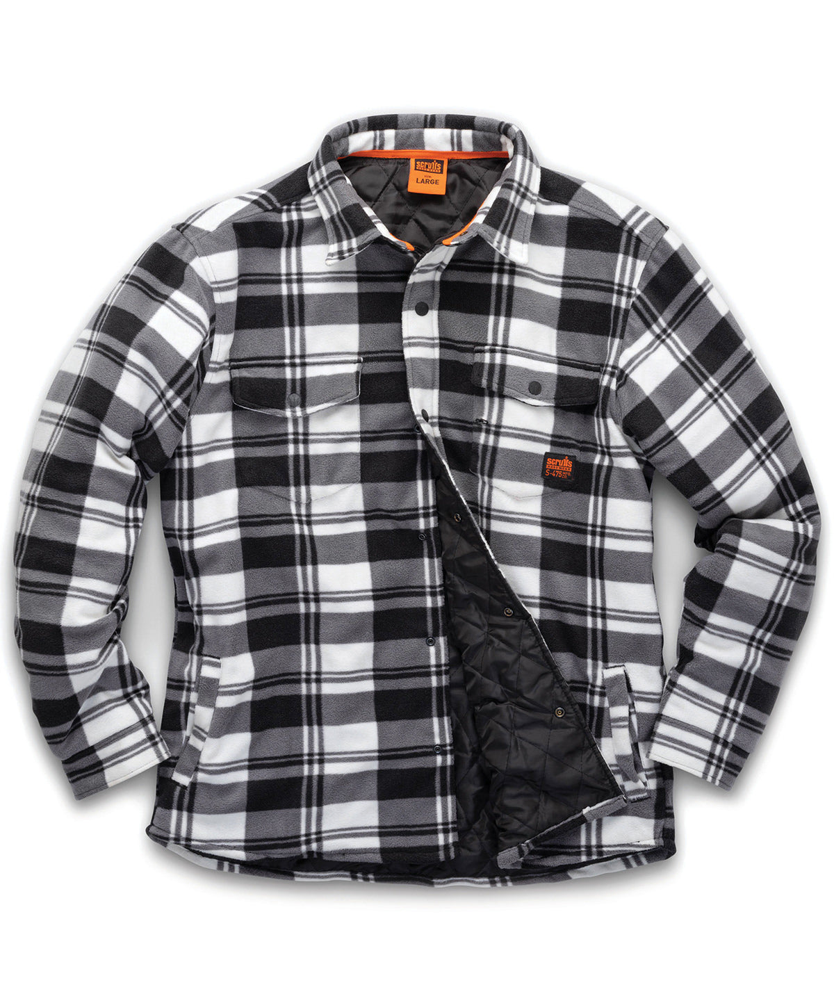 Scruffs SH053 Scruffs Worker padded checked shirt - COOZO