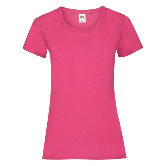 Fruit Of The Loom 61372 Ladies Valueweight T-Shirt - COOZO