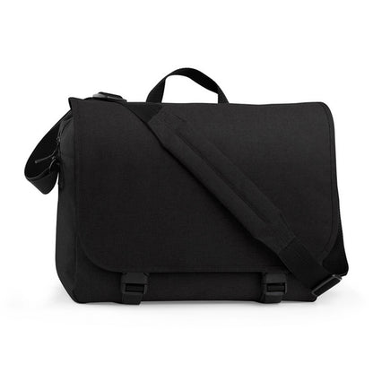 BagBase Two Tone Digital Messenger-BLK1S