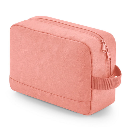 Bagbase Recycled Essentials Wash Bag - Blush - O/S-BLSH1S