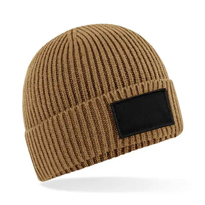 Beechfield Fashion Patch Beanie (B442R) - COOZO