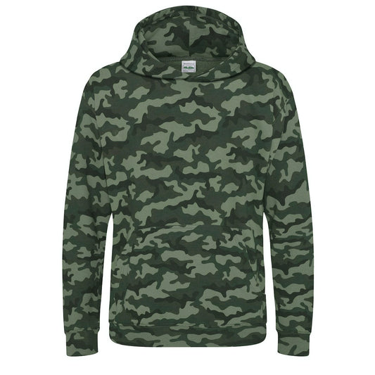 AWDis JH14J Just Hoods Kids Camo Hoodie - COOZO