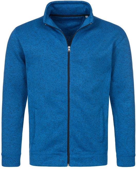 Stedman ST5850 Adult Knit Full Zip Fleece - COOZO