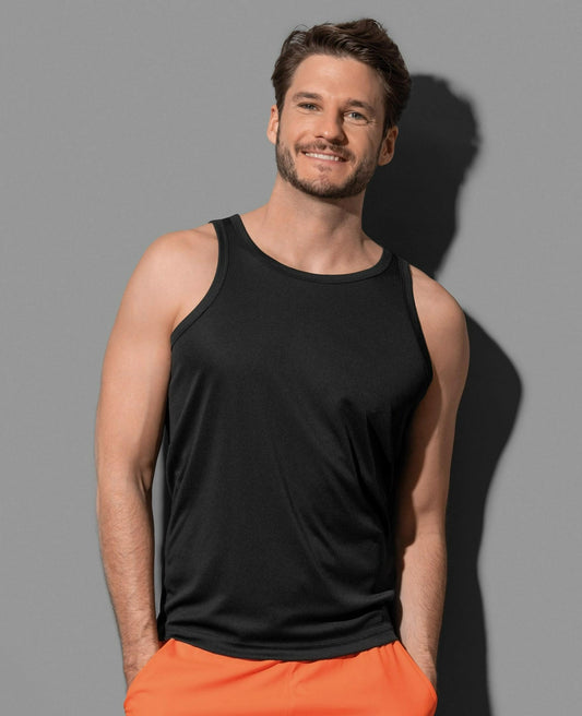 Stedman ST8010 Adult Sports Poyester Tank Top - COOZO