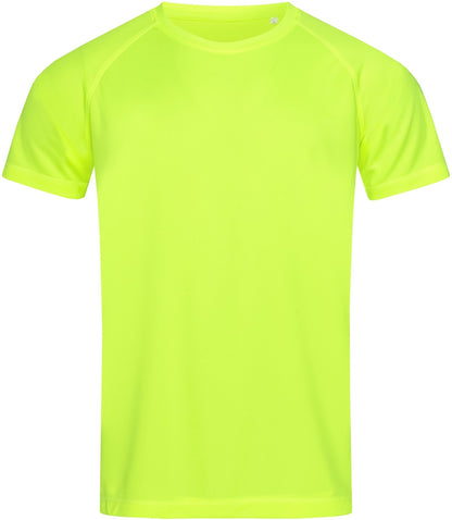 Stedman ST8410 Adult Active 140 Raglan Mesh T-Shirt - COOZO