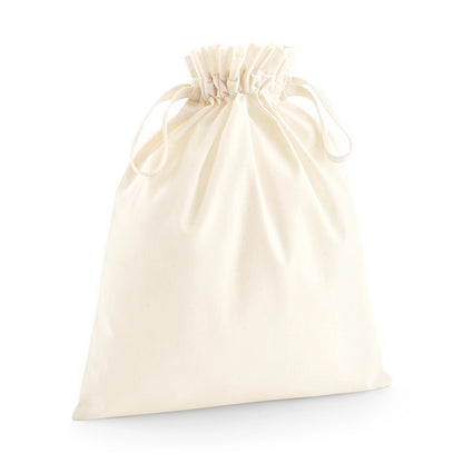 Westford Mill W118 Organic Cotton Draw Cord Bag - COOZO