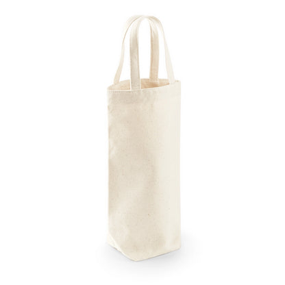 Westford Mill W620 Fairtrade Cotton Bottle Bag - COOZO